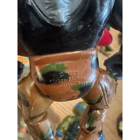 Vintage Teenage Mutant Ninja Turtles Tmnt Action Figure Lot 80s 90s Playmates - Picture 16 of 16